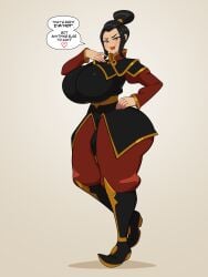 aged_up avatar_the_last_airbender azula big_ass big_breasts big_butt bottom_heavy breasts bubble_ass bubble_butt clothing deztyle fat_ass fat_butt female female_only fire_nation firebender gigantic_breasts golden_eyes huge_breasts large_breasts large_butt looking_at_viewer nickelodeon princess thick_ass thick_thighs top_heavy wide_hips