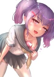 1futa areola_slip artist_name autopaizuri bent_over breasts clothed clothing erection erection_under_clothes futa_only futanari horny huge_cock light-skinned_futanari light_skin looking_at_viewer mostly_clothed nipple_slip nonogorilla original_character penis_slip penis_under_clothes school_uniform schoolgirl short_hair solo standing thighhighs twintails