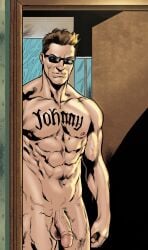 johnny cage from mortal kombat by drawfag