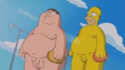 homer simpson from family guy by unknown artist