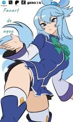 aqua_(konosuba) kono_subarashii_sekai_ni_shukufuku_wo! konosuba
