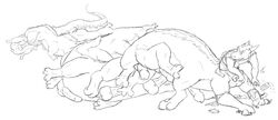 1boy balls chinese_dragon claws cum dragon dragon_taur frontal_taur_balls frontal_taur_genitals frontal_taur_penis hindpaw legs long male male_only messy monochrome multi_balls multi_genitalia multi_leg multi_limb multi_penis multi_taur nixx paws penis polyphallia scalie shocked slinkydragon_(colorist) solo taur transformation