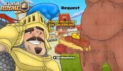 2boys censored clash_royale cock gay gay_male let's_draw_for_fun male male/male male_only pancake patreon penis pixiv prince_(clash_royale) request royal_chef_(clash_royale)