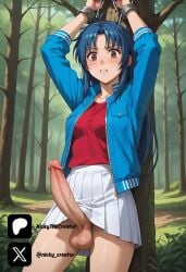 1futa ai_generated blue_hair breasts brown_eyes chidori_kaname cock colored dick erection full_metal_panic futa_only futanari futanari futanari/female light_skin light_skinned_futanari long_hair nickythecreator penis sexy sexy_body sexy_pose testicles uncensored veiny_penis