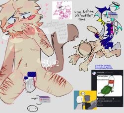 censored cuntboy furry intersex jimbosona knife_play memes original_character original_characters scars self_harm_scars