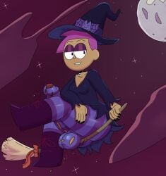 enid_(ok_k.o.!_lbh) futanari happy moon nirbeaverlord witch_hat