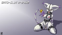 bondage bondage breasts digimon female gatomon latex nude pussy s0lar1x solo