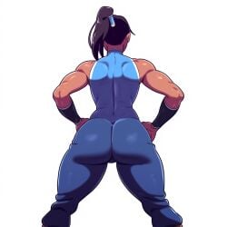 1girls ai_generated ass ass_focus avatar_legends big_ass female female_only huge_ass korra mullon nickelodeon nicktoons novelai solo solo_female solo_focus that_ass_was_fat the_legend_of_korra