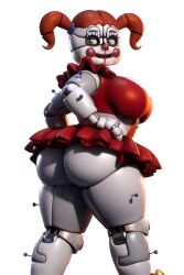 1female 1girls ai_generated animatronic animatronic_female animatronic_girl ass baby_(fnafsl) big_ass big_breasts big_butt brasil_louco bubble_ass bubble_butt circus_baby circus_baby_(fnaf) circus_baby_(original) creepy curvaceous curvy curvy_body curvy_figure dominant dominant_female female female_only five_nights_at_freddy's five_nights_at_freddy's:_sister_location full_body fully_clothed huge_breasts large_ass large_breasts looking_at_viewer mature mature_female mature_woman milf milf_body robot robot_girl robot_humanoid seducing seducing_viewer seductive seductive_look seductive_smile sexy sexy_body sexy_pose simple_background solo solo_female solo_focus tagme thick_ass thick_body thick_butt thick_thighs voluptuous voluptuous_body voluptuous_female white_background