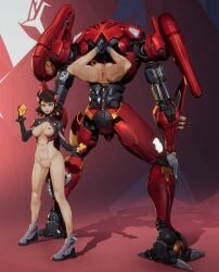 1girls 3d biomechanical exoskeleton female female_only game_mod gameplay gameplay_screenshot h legs_up marvel marvel_rivals mech mecha mod nekobosu nude nude_female peni_parker peni_parker_(marvel_rivals) petite sp//dr sp//dr_(marvel_rivals) unreal_engine vagina wip work_in_progress