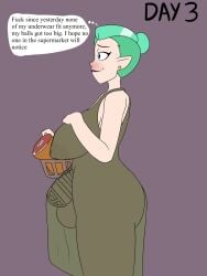 big_breasts futanari green_hair nirbeaverlord odalia_blight