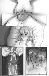 bed bite bite_mark bite_mark_on_neck bite_mark_on_shoulder bite_marks byleth_(fire_emblem) byleth_(fire_emblem)_(female) cum cum_in_pussy cum_inside dimitri_alexandre_blaiddyd ejaculation erection fire_emblem fire_emblem:_three_houses kinkuri nintendo nipples nude nude_female nude_male penis pillow pussy rape sex sleep_molestation sleeping somnophilia story_at_source uncensored vaginal_penetration x-ray yandere