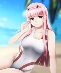 zero two (darling in the franxx) from darling in the franxx by vexxon