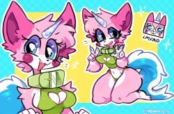 big_breasts breasts female hoshmytots tagme unikitty