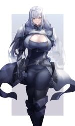 1girls big_breasts blue_eyes ethel_(xenoblade) female female_only heroes_(xenoblade_3) silver_hair xenoblade_(series) xenoblade_chronicles_3