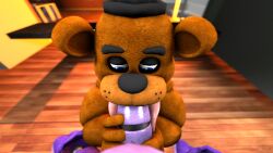 3d big_penis bonnie_the_bunny five_nights_at_freddy's focused freddy_(fnaf) gay genitals hand_on_penis hi_res licking looking_at_genitalia looking_at_penis male male/male male_only oral penile penis penis_lick scottgames sex sucking_penis tongue tongue_out video_games