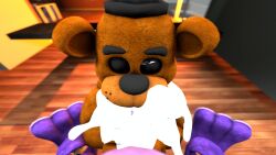 3d big_penis bodily_fluids bonnie_the_bunny cum cum_in_mouth cum_inside ejaculation excessive_cum five_nights_at_freddy's focused freddy_(fnaf) gay genital_fluids genitals hand_on_penis hi_res licking looking_at_genitalia looking_at_penis male male/male male_only non-human oral orgasm orgasm_face penile penis penis_lick scottgames sex sucking_penis tongue tongue_out video_games