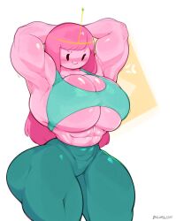 princess bubblegum from adventure time by bulumble-bee