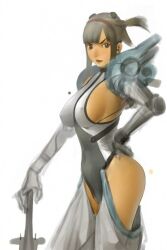 alien1452 breasts clothing female solo sword