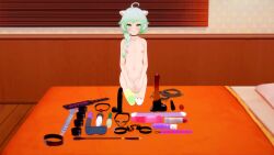 anal_beads assorted_sex_toys ball_gag bdsm_gear before_sex blush bondage braid breasts buttplug collection cuffs dildo female femsub ferret ferret_girl gag green_eyes green_hair harness_gag horse_dildo indie_virtual_youtuber kneeling koikatsu laimu naked_stockings naked_thighhighs naughty_face nude on_bed open_mouth_gag paddle pubic_hair riding_crop ring_gag rope self_upload sex_toy shackles sitting small_breasts stockings straps thighhighs throwqwerty toy_selection toys twitch vinesauce virtual_youtuber vtuber waiting wanting_more wanting_sex