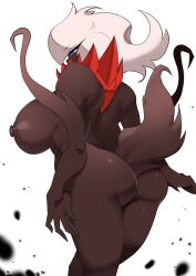 ashraely big_ass big_breasts darkrai female furry legendary_pokemon looking_back nintendo pokémon_(species) pokemon pokemon_(species)