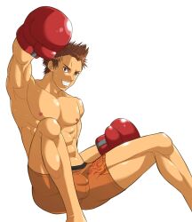 1male boxing_gloves kinokotei male male_focus male_only