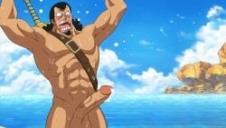 1boy balls cock_edit cock_piece cum cumshot edit edited erection genitals kyros_(one_piece) male male_only one_piece penis retracted_foreskin screencap screenshot screenshot_edit solo uncensored uncut unknown_artist yaoi