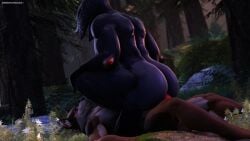 2boys 3d anal_sex anthro ass canine cerberus_the_demogorgon darkflash23 demogorgon forest furry gay humanoid looking_at_another male male/male male_anthro male_demogorgon_(stranger_things) male_only male_penetrating male_penetrating_male monster outside penetration riding_penis sex sfm stranger_things thick_ass_monster thick_thighs wolf