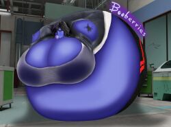 berry big_belly big_breasts big_hero_6 blueberry blueberry_inflation body_inflation booberries_morphs edit gogo_tomago helpless inflation marvel marvel_comics morph spherical_inflation sunken_head sunken_limbs