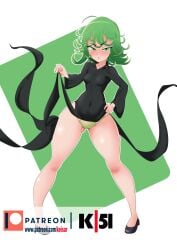 1girls 2022 ass_visible_through_thighs blush dress green_eyes green_hair green_panties keisar_(artist) looking_at_viewer one-punch_man panties patreon_username short_hair standing tagme tatsumaki thick_thighs thighs tight_clothing