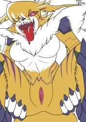 anthro ass bandai_namco breasts digimon digimon_(species) digimon_adventure female hi_res meicrackmon meicrackmon_vicious_mode pervertdemondragon solo