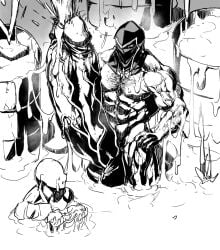 abs balls biceps boner cum_flood dokichi erection excessive_cum gay hyper hyper_balls hyper_genitalia hyper_penis hyper_testicles male male_focus male_only monochrome muscles muscular muscular_arms muscular_ass muscular_back muscular_legs muscular_male muscular_thighs nipples nude pecs penis testicles veins veiny_penis