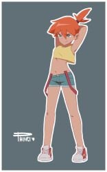 1girls female female_only fully_clothed kasumi_(pokemon) phinci pokemon solo tagme