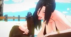 1boy 1girls 2k 3d 60fps animated beach big_breasts big_penis bikini black_hair blue_eyes blush breasts censored dark-skinned_male dark_penis dark_skin female grabbing grabbing_penis high_quality high_resolution highres huge_breasts huge_cock huge_penis interracial koikatsu large_breasts large_penis licking licking_penis male mature mature_female milf mosaic_censoring mp4 no_sound penis penis_grab penis_slapping_face reiko_(tachumi) slapping slapping_tongue slapping_with_penis sniffing sniffing_penis swimsuit tachumi tagme thick_penis tongue tongue_out video