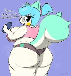 anthro big_ass big_breasts breasts bubble_butt female huge_ass sneavile tagme