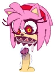 2022 amy_rose anthro bodily_fluids boo_(sonic) disembodied_head disembodied_penis drooling duo eulipotyphlan female genitals hedgehog looking_down low_res lowres male mammal marthedog nervous open_mouth penis possessed_amy_rose possession saliva sega sharp_teeth simple_background small_penis small_penis_adoration sonic_(series) sonic_the_hedgehog_(series) teeth thumbnail