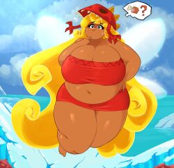 1girls 2019 bbw belly blonde_female blonde_hair breasts chubby chubby_female cleavage curvaceous curvy edith_up_(rayman) female female_focus fimif flying huge_belly huge_breasts long_hair looking_at_viewer nymph_(rayman) plump rayman_(series) rayman_origins solo solo_female solo_focus thick_thighs thighs tummy voluptuous