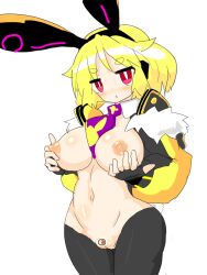 alternate_version_available breasts bunny_ears bunny_girl bunny_tail bunnysuit disgaea disgaea_5 disgaea_rpg exposed_breasts exposed_pussy future_usalia gloves large_breasts mutsuki_(suzumayu) nipples nippon_ichi_software pussy reverse_bunnysuit skimpy_clothes thighhighs usalia_(disgaea)