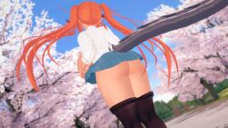 1girls ass ass_focus back_view big_ass big_breasts big_butt breasts breasts_out breasts_out_of_clothes breasts_outside busty butt curvy curvy_body curvy_female dragon dragon_girl dress dress_lift female female_only gigantic_breasts hololive huge_ass huge_breasts huge_butt kiryu_coco koikatsu large_breasts lifting_dress massive_breasts necklace no_bra no_panties short_dress virtual_youtuber voluptuous wily27