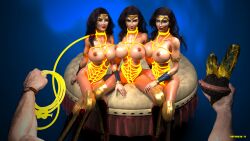 1boy 3d 3d_(artwork) 3girls amazon artist_name athletic athletic_female big_ass big_breasts breasts busty cleavage clones daz_studio dc dc_comics dc_extended_universe dceu demigoddess diana_prince eyebrows eyelashes eyes female fit fit_female gal_gadot hair hips hourglass_figure huge_ass huge_breasts human justice_league large_ass large_breasts lasso_of_truth legs light-skinned_female light_skin lips multiple_girls sotsog3d steve_trevor themysciran thick thick_legs thick_thighs thighs toned toned_female upper_body voluptuous waist watermark wide_hips wonder_woman wonder_woman_(dceu) wonder_woman_(series) wonder_woman_1984