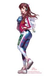 d.va from overwatch by inhyuk lee