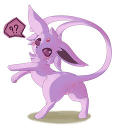 ? eeveelution espeon female feral kururi_itachi nintendo pokã©mon pokemon pokemon_(species) pussy solo