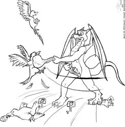 anatomy_fail avian balls bird cock_and_ball_torture dragon lagomorph male rabbit scalie sheath snuff squishing stomping stretched stretching tannim