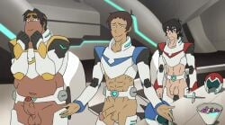 armor balls edit edited editfag erection genitals hunk_(voltron) keith_kogane lance_mcclain male male_only penis retracted_foreskin screencap screenshot screenshot_edit uncut unknown_artist voltron voltron:_legendary_defender