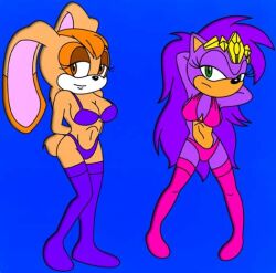 furry queen_aleena sonic_(series) sonic_the_hedgehog_(series) vanilla_the_rabbit