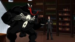 alien balls edit edited editfag erection genitals goo_creature male male/male male_only marvel penis retracted_foreskin screencap screenshot screenshot_edit smooth_skin spider-man_(series) symbiote ultimate_spider-man uncut unknown_artist venom venom_(marvel)