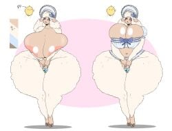 big_breasts breasts female ownintime tagme wide_hips