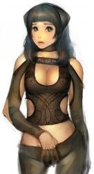 alien1452 breasts clothes female solo