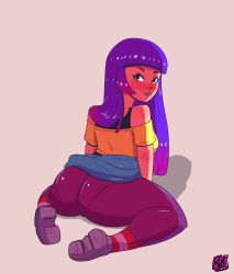 miko kubota from glitch techs by roarbutter