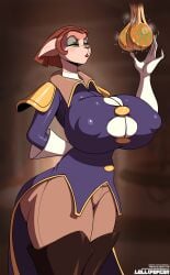 absurd_res anthro balls big_breasts bottomwear breasts captain_amelia clothed clothing disney female female_focus genitals hi_res huge_breasts lollipopcon male male/female mammal nipple_outline pants shirt text thick_thighs thighs topwear treasure_planet url